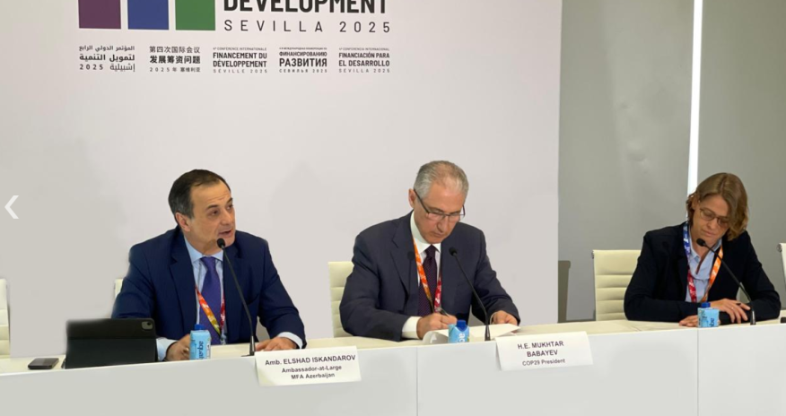 Азербайджан продвигает климатическое финансирование