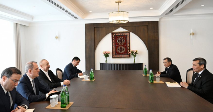 Prezident Xankəndində qəbul keçirib