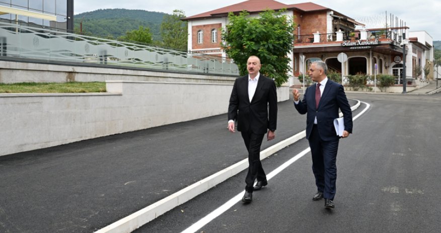 Prezident bir sıra açılışlarda iştirak edib - Yenilənib