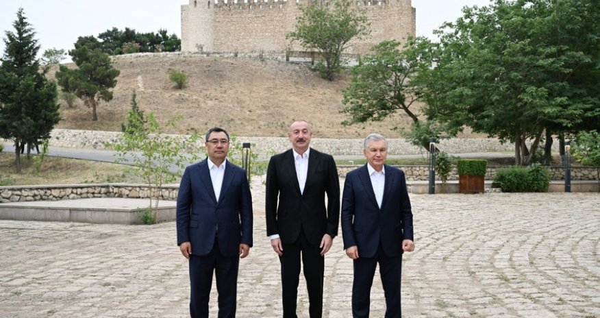 Prezidentlər Şahbulaq qalasında olublar