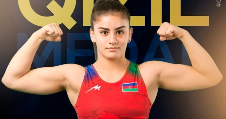 Гюнай Гурбанова стала чемпионкой Европы по борьбе