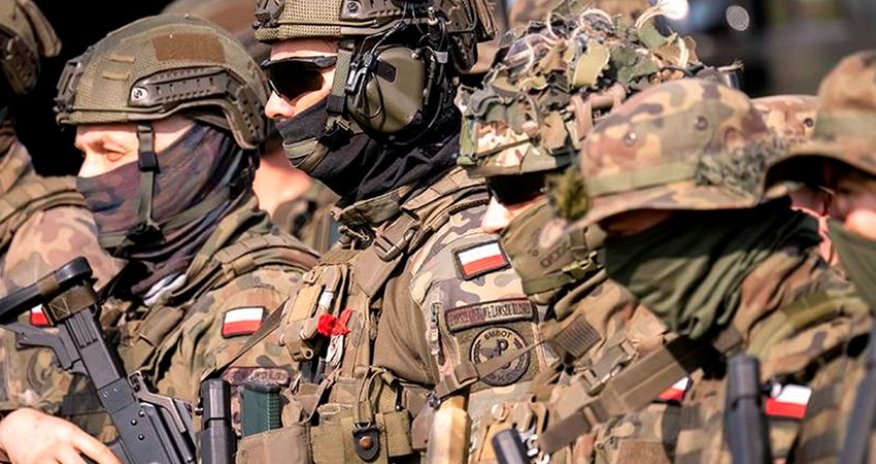 Polşa iki ölkə ilə sərhədə minlərlə hərbçi göndərir
