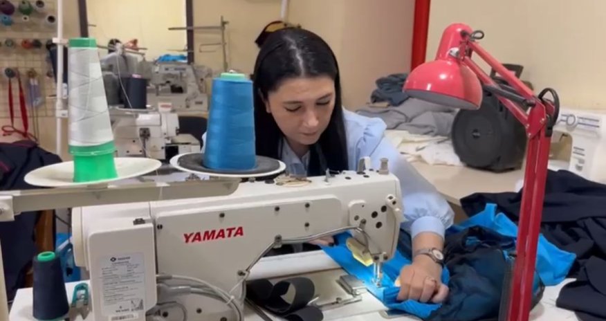 Xankəndidə dərzi işləyən qadın - "Əvvəllər bizə daş atırdılar"/VIDEO