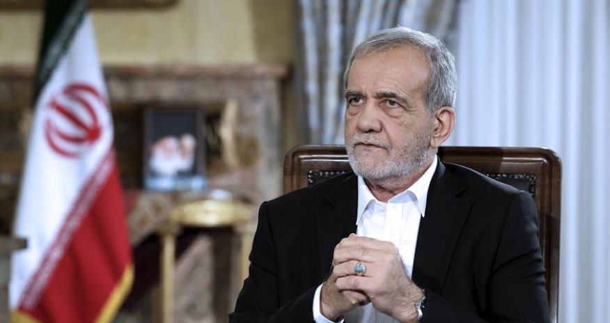 İran Prezidenti Məsud Pezeşkian Azərbaycana səfərə gəlib