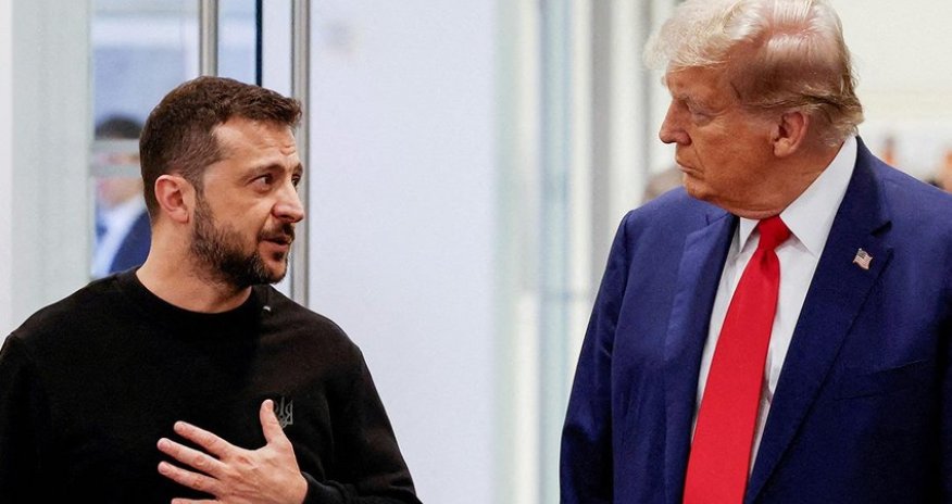 Zelenski və Tramp arasında telefon danışığı olub