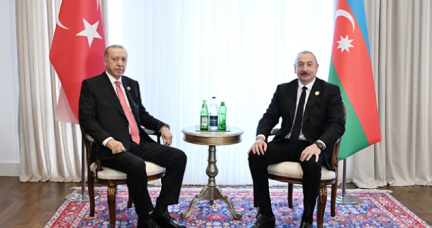 Prezident Xankəndidə Ərdoğanla görüşüb