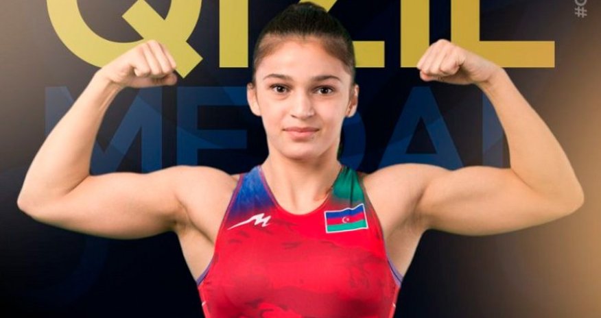 Рузанна Мамедова стала чемпионкой Европы по борьбе среди женщин