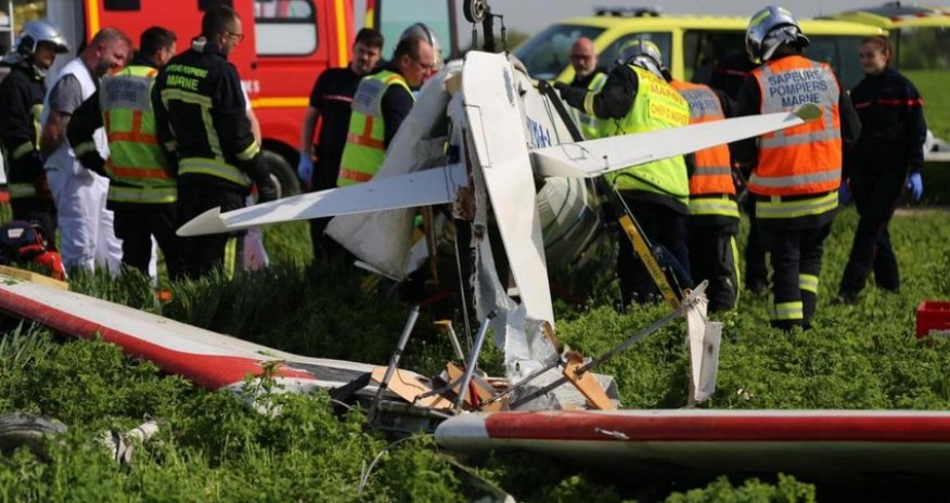 Во Франции разбился одномоторный самолет, погиб пилот