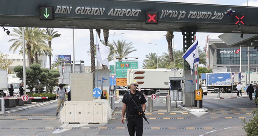 Husilər "Ben Qurion" hava limanına hücum ediblər