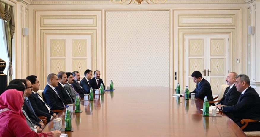 Prezident Sərdar Ayazı qəbul edib