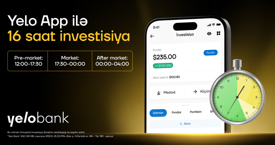 Yelo Invest introduces the limit order feature