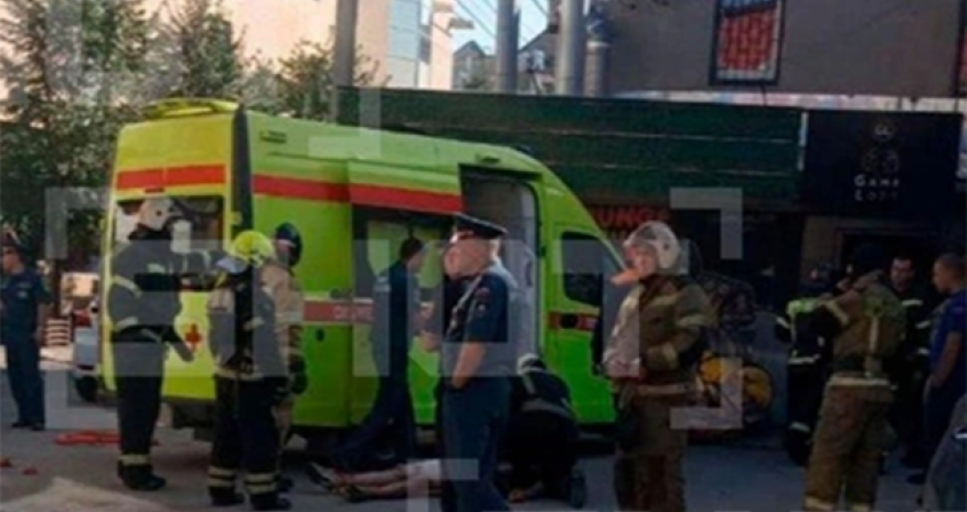 Rusiyada kafeyə qumbara atılıb - Ölən və yaralananlar var