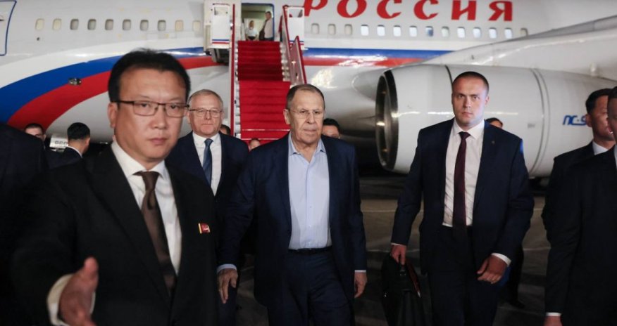 Лавров в Северной Корее