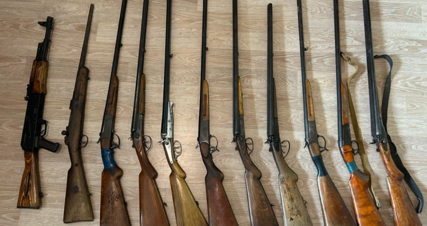 Ötən gün qanunsuz saxlanılan odlu silah-sursat aşkar edilib