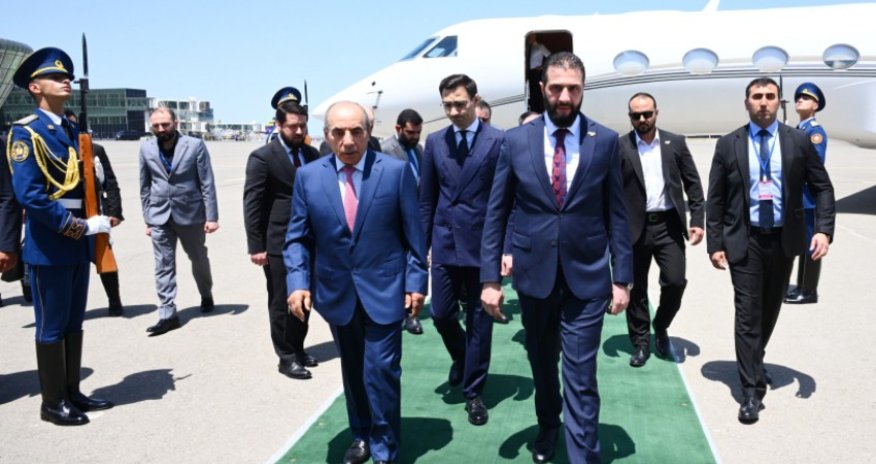 Suriya Prezidenti Azərbaycana gəlib