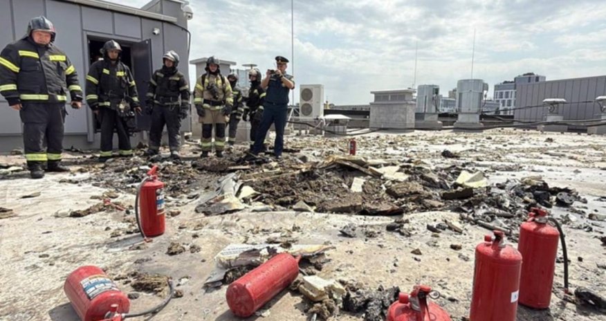 Украинский беспилотник попал в российский стадион