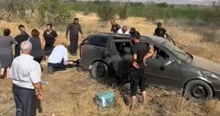 В Джебраиле семья шехида попала в аварию, пострадали 5 человек