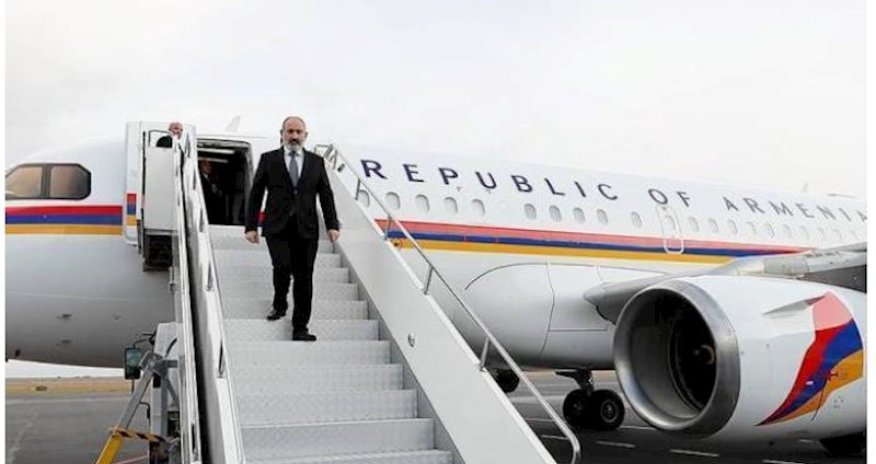 Paşinyan Fransaya gedib