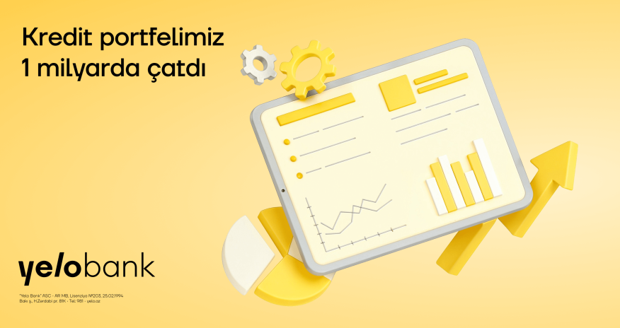 YeloBank sets a new record: loan portfolio reaches 1 billion manat!