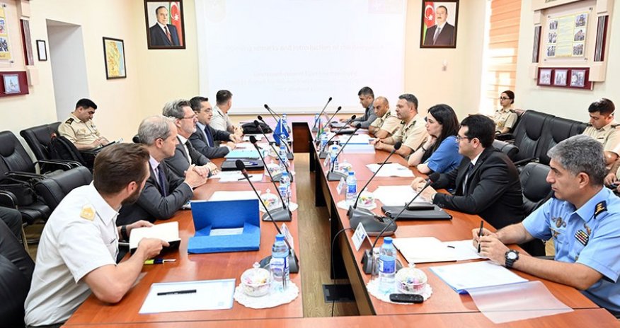 MN-də NATO nümayəndə heyəti ilə görüş keçirilib