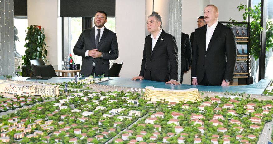 İlham Əliyev və Qurbanqulu Berdiməhəmmədov &ldquo;Sea Breeze&rdquo;də olublar