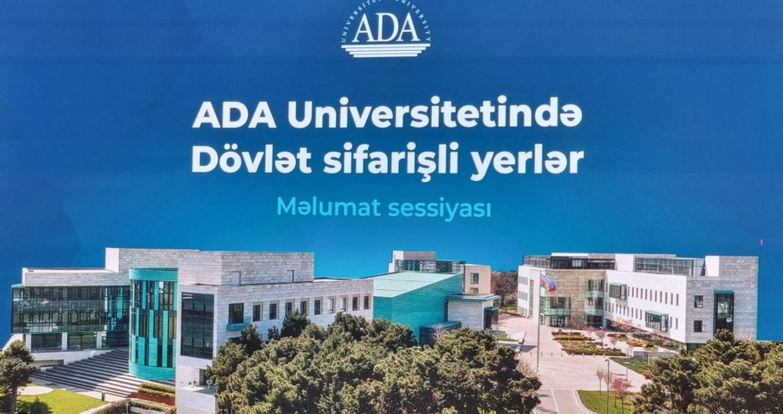 ADA Universitetində ilk dəfə dövlət sifarişli 180 yer ayrılıb