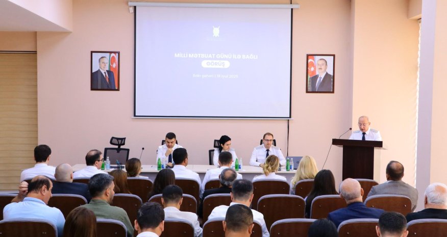 Baş Prokurorluq Milli Mətbuat Günü münasibətilə media nümayəndələri ilə görüş keçirib