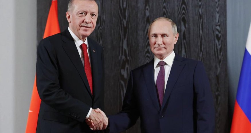 Ərdoğanla Putin arasında telefon danışığı olub