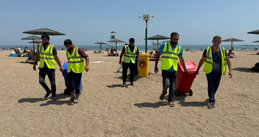 Çimərliklərdə təxirəsalınmaz tədbirlər görülür