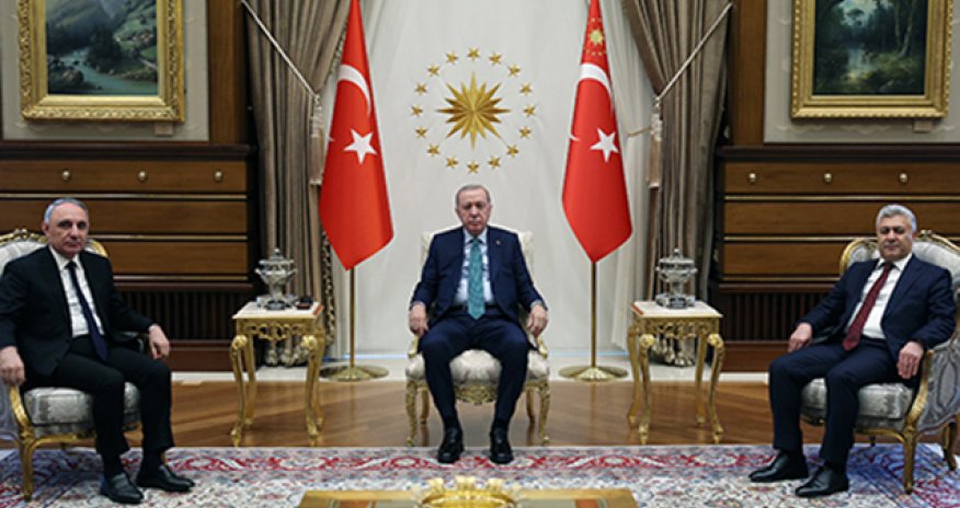 Ərdoğan Kamran Əliyevi qəbul edib