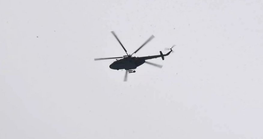 
Фрагменты пропавшего военного вертолета обнаружили в Казахстане