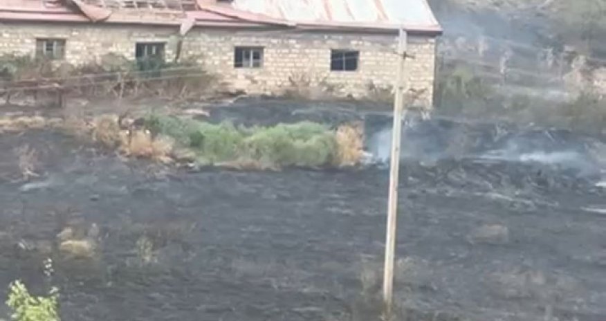 Şuşada yanğının səbəbi elektrik qısaqapanması olub