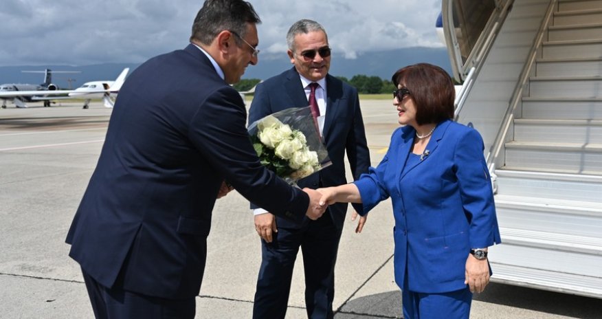 Milli Məclisin sədri Sahibə Qafarova Cenevrədə işgüzar səfərdədir