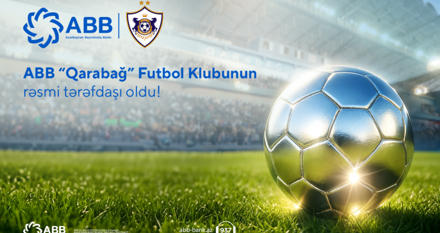 
ABB &ldquo;Qarabağ&rdquo; Futbol Klubununrəsmi tərəfdaşı oldu!

