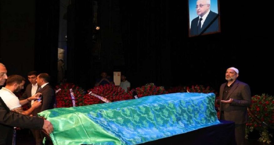 Elçin Əfəndiyevlə vida mərasimi keçirilir