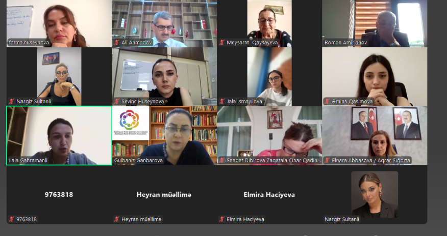 Qadın fermerlərin aqrar sığorta barədə məlumatlandırılması məqsədilə görüş keçirilib