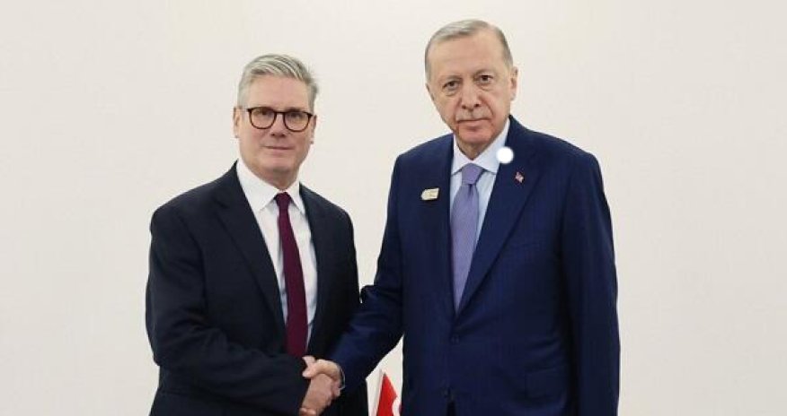 Ərdoğan və Starmer arasında telefon danışığı olub