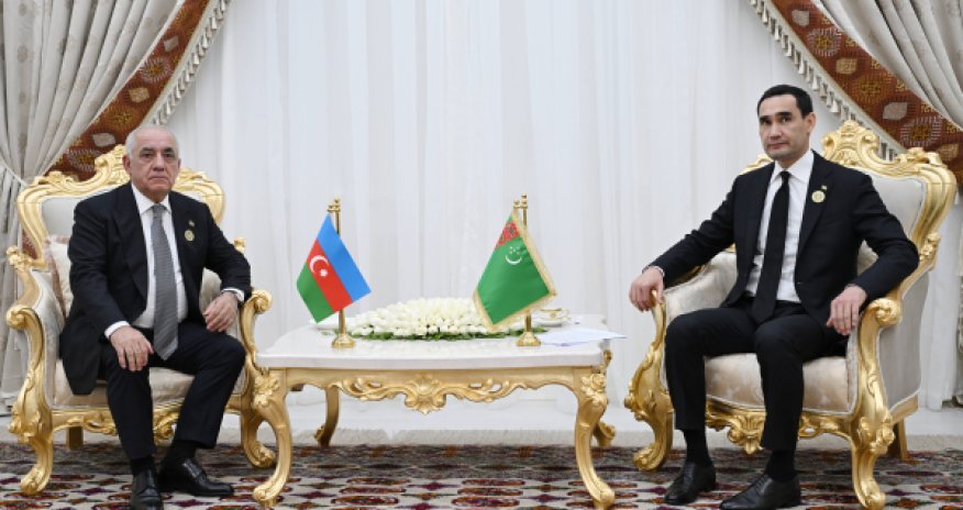 Али Асадов встретился с президентом Туркменистана