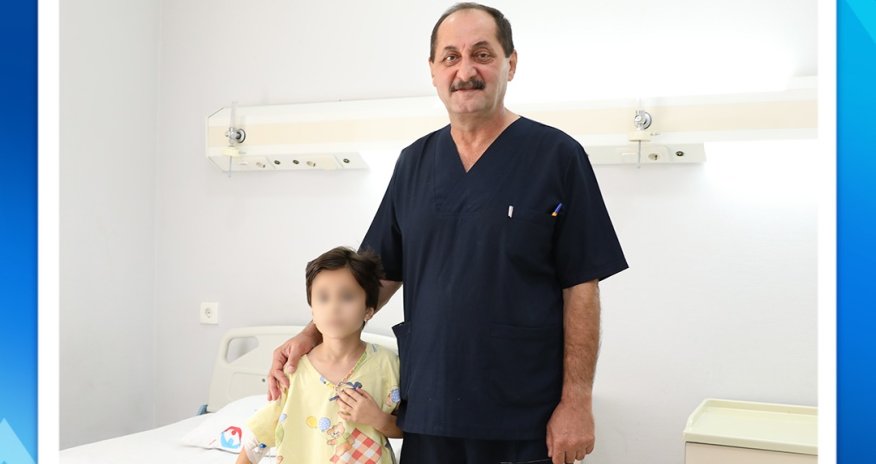 "Saç yeyən uşaq" əməliyyat olunub