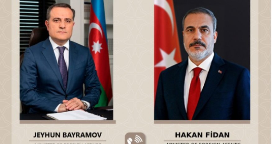 Ceyhun Bayramovla Hakan Fidan arasında telefon danışığı olub