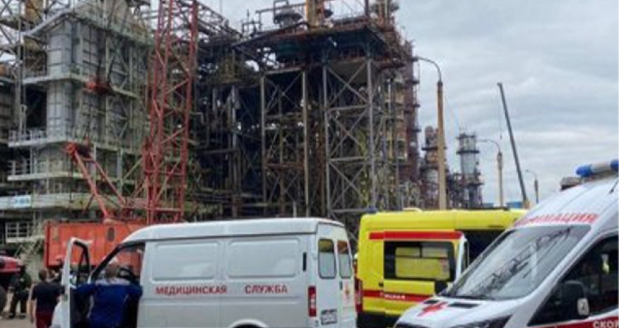 Rusiyanın ən böyük zavodlarından birində partlayış baş verib