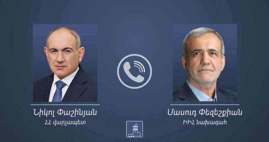 Paşinyan və İran Prezidenti regionda sülh və kommunikasiyaları müzakirə ediblər