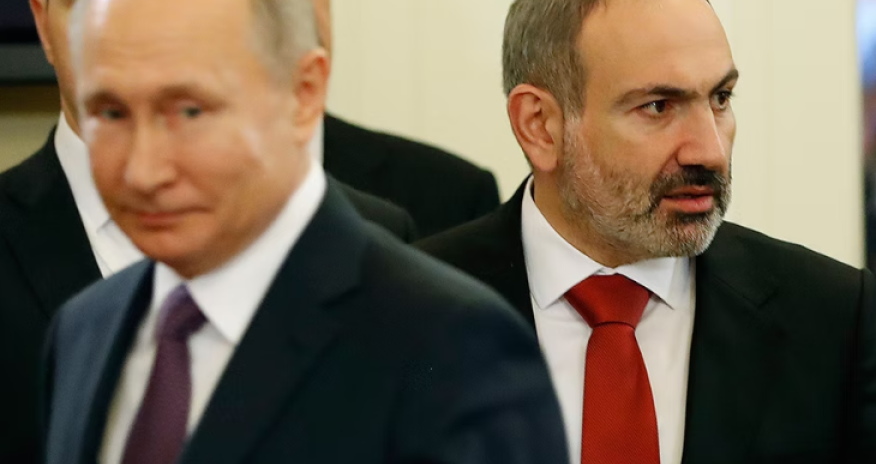 Putin və Paşinyan arasında telefon söhbəti olub
