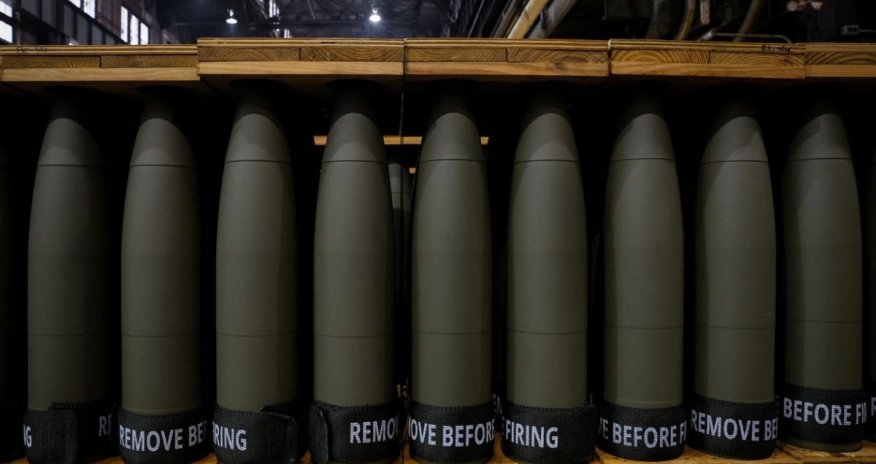 В Украине удвоят выпуск 155-мм артснарядов