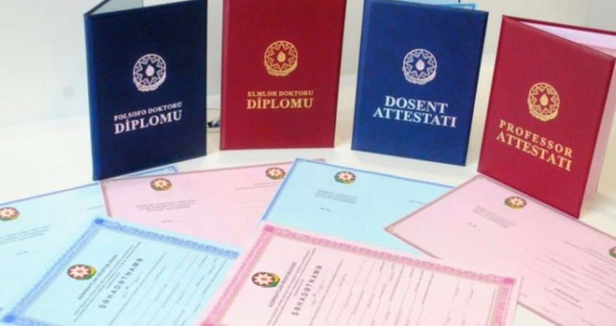 Bu il 84 nəfərə dosent, 28 nəfərə professor elmi adı verilib