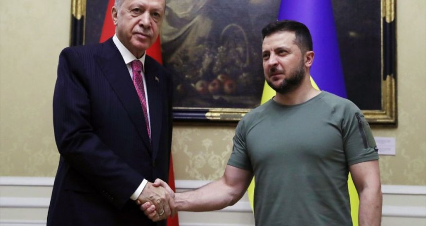 Türkiyə və Ukrayna liderləri telefon söhbəti aparıb