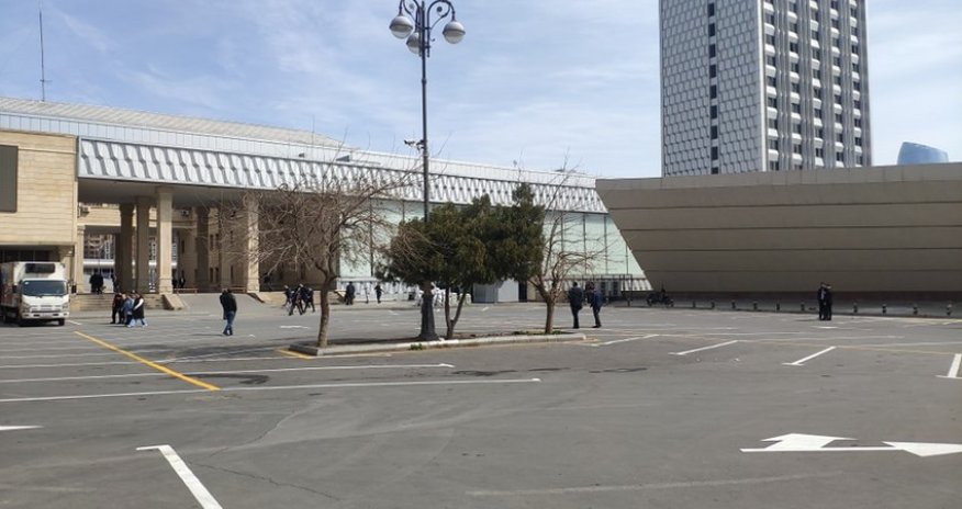 Bakı Dəmiryol Vağzalında parklanma xidməti müvəqqəti dayandırılır