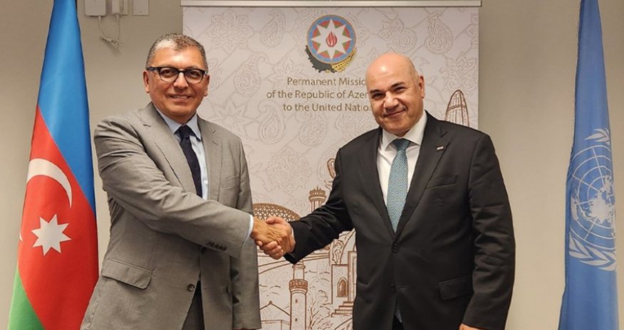 Azərbaycanla İraq arasında ikitərəfli məsələlər müzakirə olunub