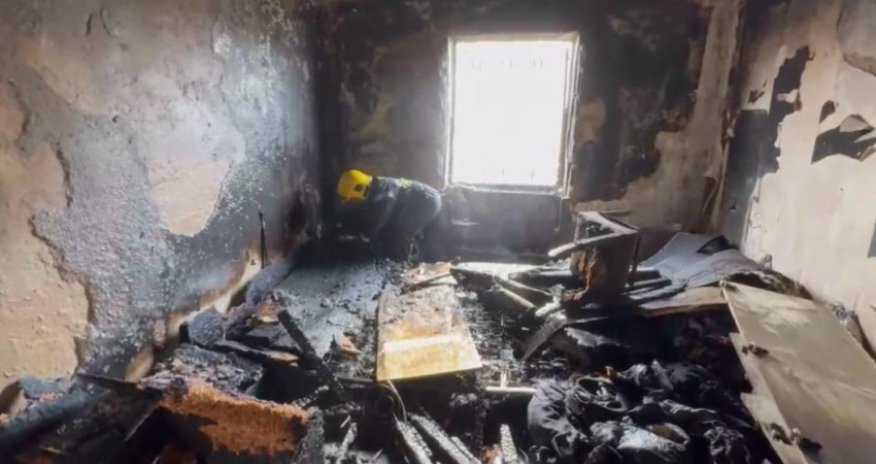 Lökbatanda yaşayış binasında partlayış olub, xəsarət alan var