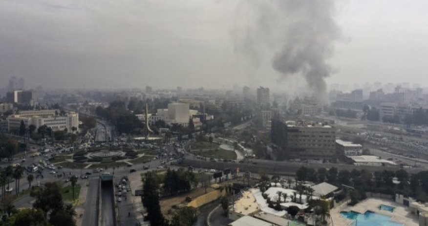 Dəməşqin mərkəzində partlayış baş verib